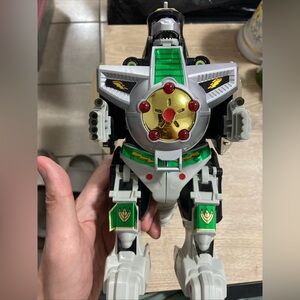 VTG 1991 Mighty Morphin Power Rangers Dragonzord Zord Green Ranger